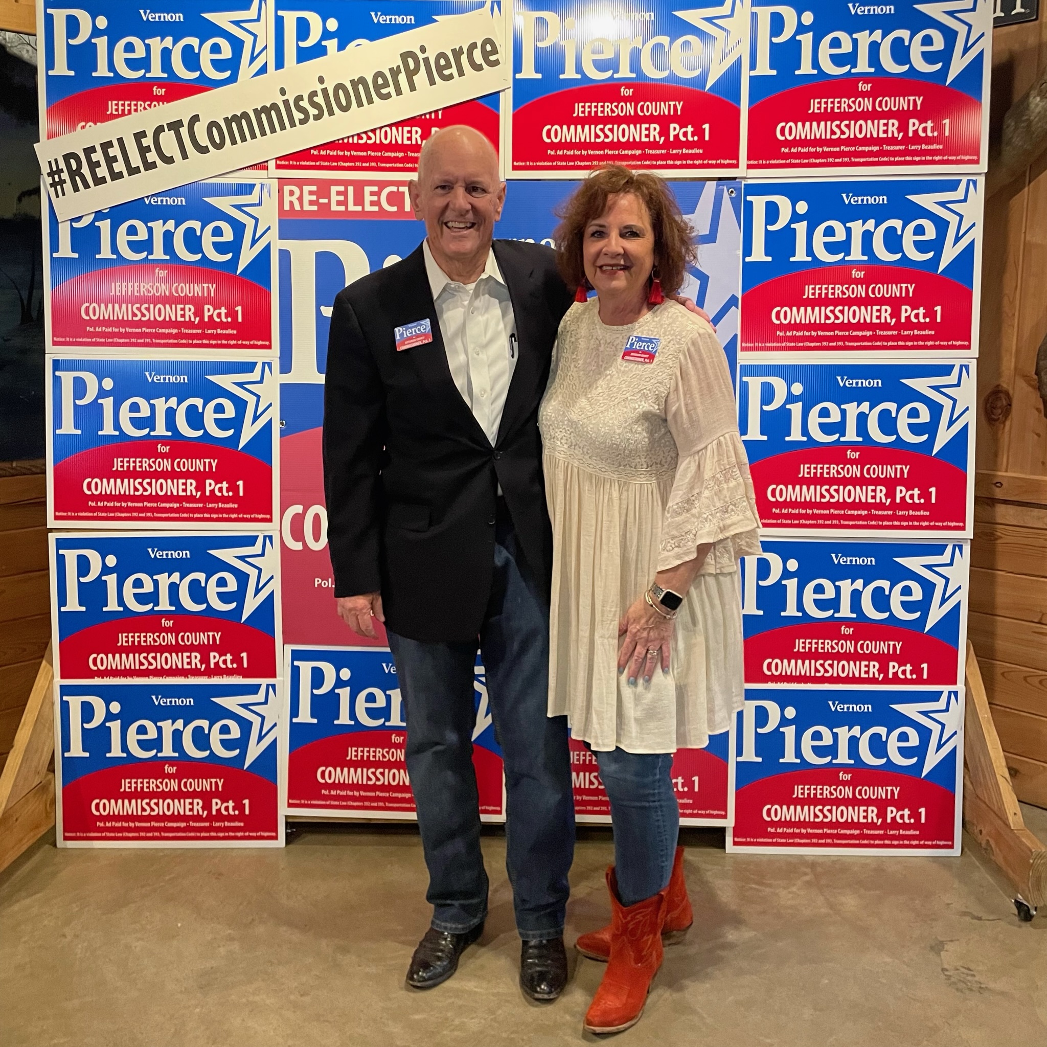 Sheree and Vernon Pierce